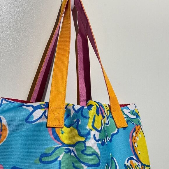 Lilly Pulitzer Women's Multicolor Estee Lauder Floral Tote Bag - Picture 6 of 8